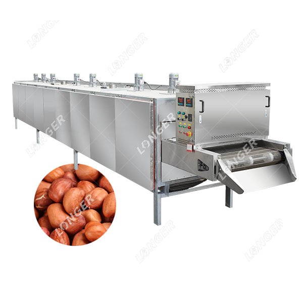 Continuous Peanut Roasting Machine for Sale 300 kg/h
