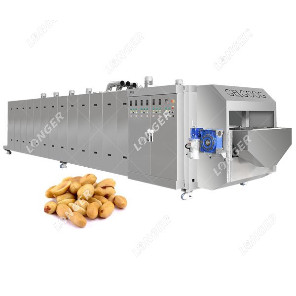 Mesh Belt Peanut Roasting and Cooling Machine