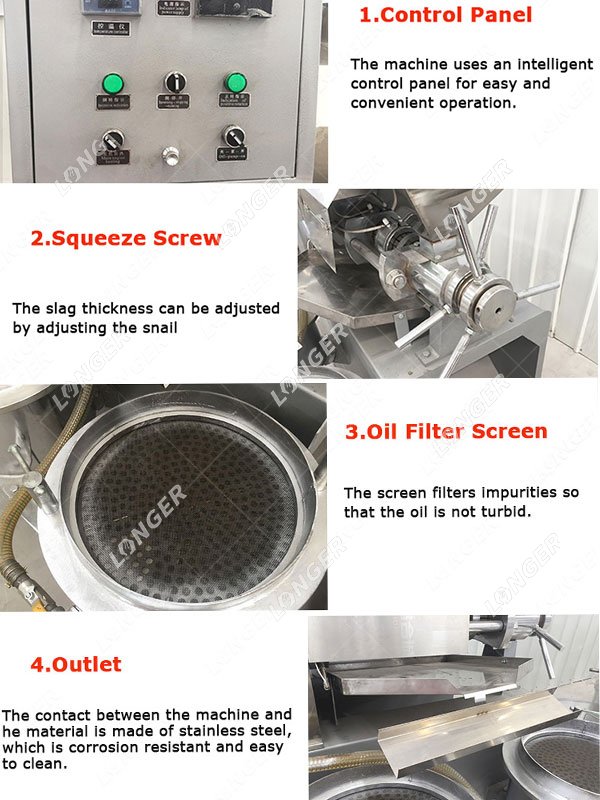 Peanut Oil Press Machine Details