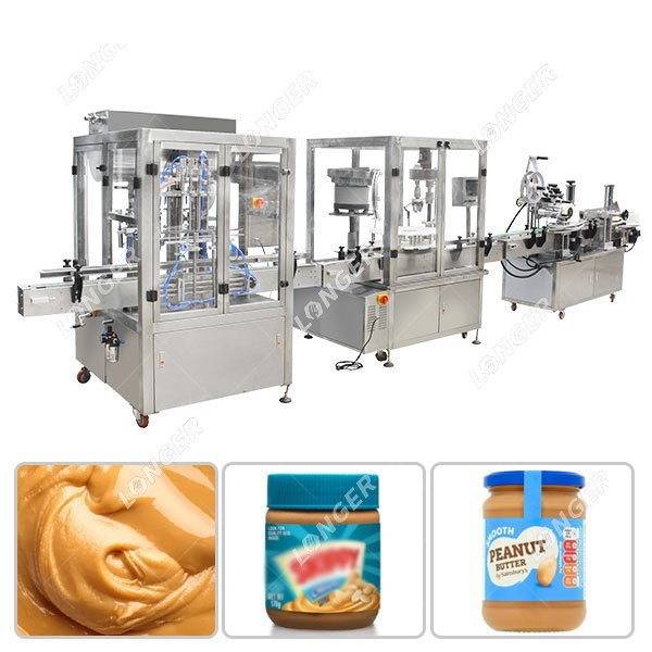 Automatic Peanut Butter Filling Machine Price 100-1000ml