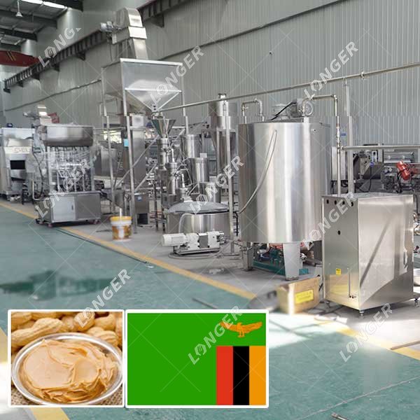 Peanut Butter Production Line Sold To Zambia