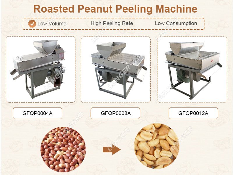 Roasted Peanut Peeling Machines