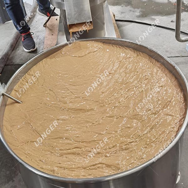 Cooled Peanut Butter