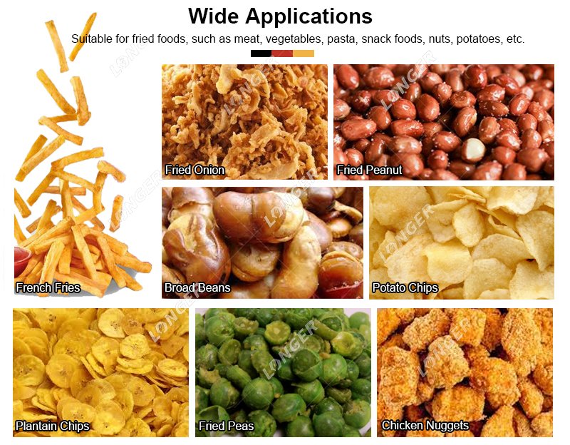 Continuous Peanut Frying Machine for Sale