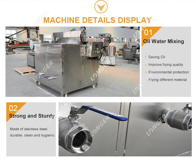 Automatic Peanut Frying Machine