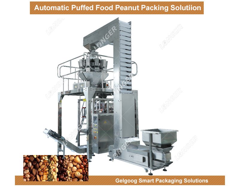 Roasted Peanuts Packaging Machine for Sale