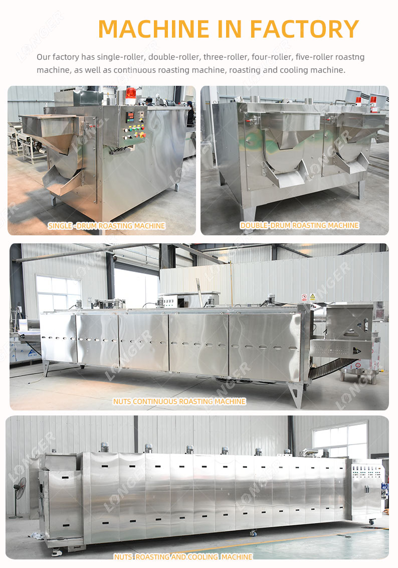 Nut Roaster Machine Manufacturer LFM