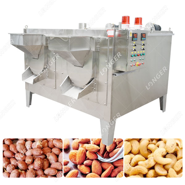 Drum Groundnut Roasting Machine