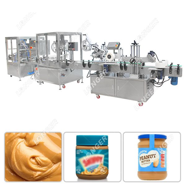 Automatic Peanut Butter Filling Line LFM