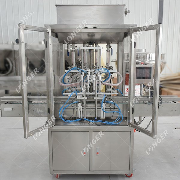 Peanut Butter Filling Machine 16-20 Bottles/Min